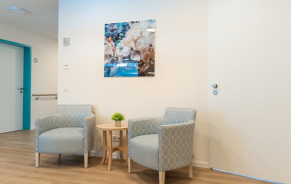 Ein Heimplatz mit Platz für Gespräche