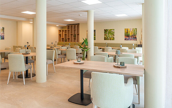 Großzügige Gemeinschaftsräume - ein Mittelpunkt der Kommunikation